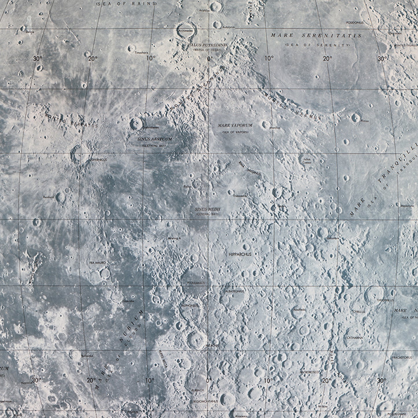 Lunar Map