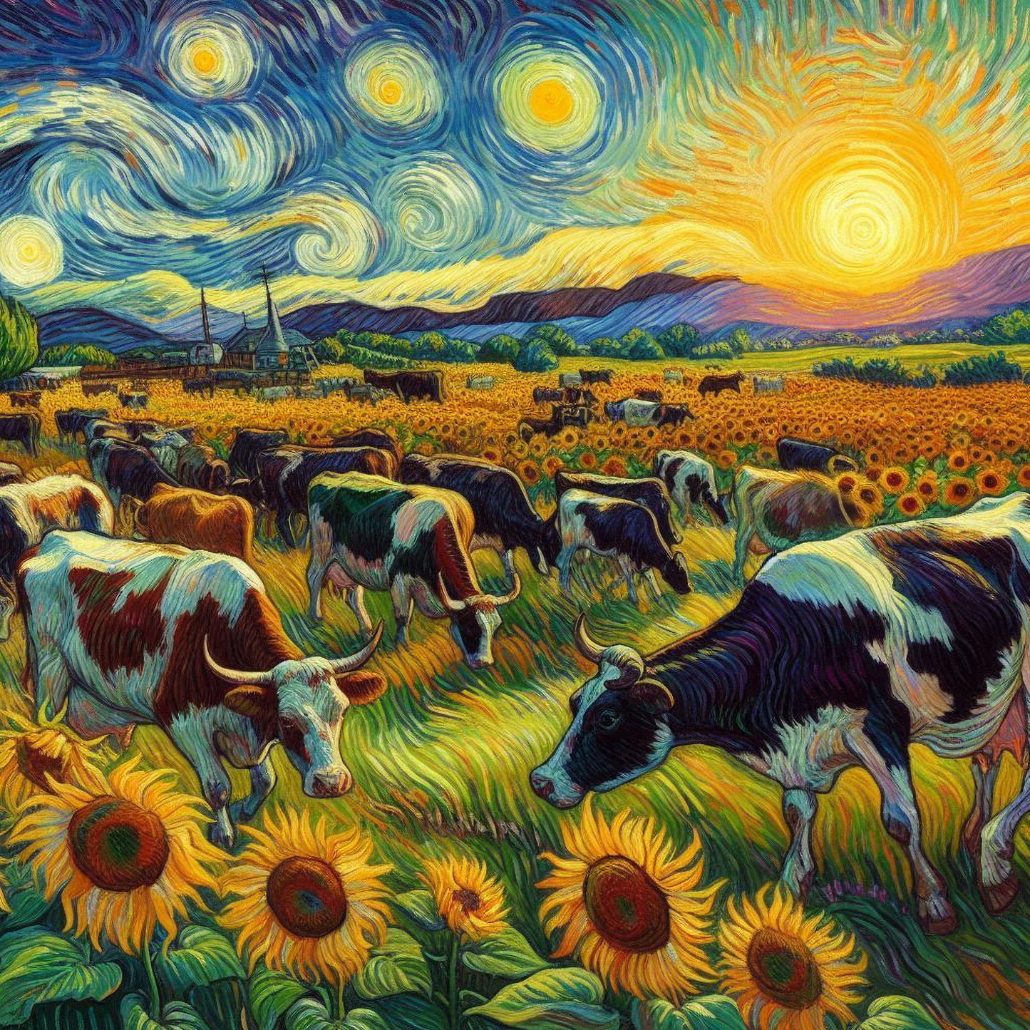 Sunflower Pastures