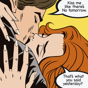 Comic Strip Kiss 2