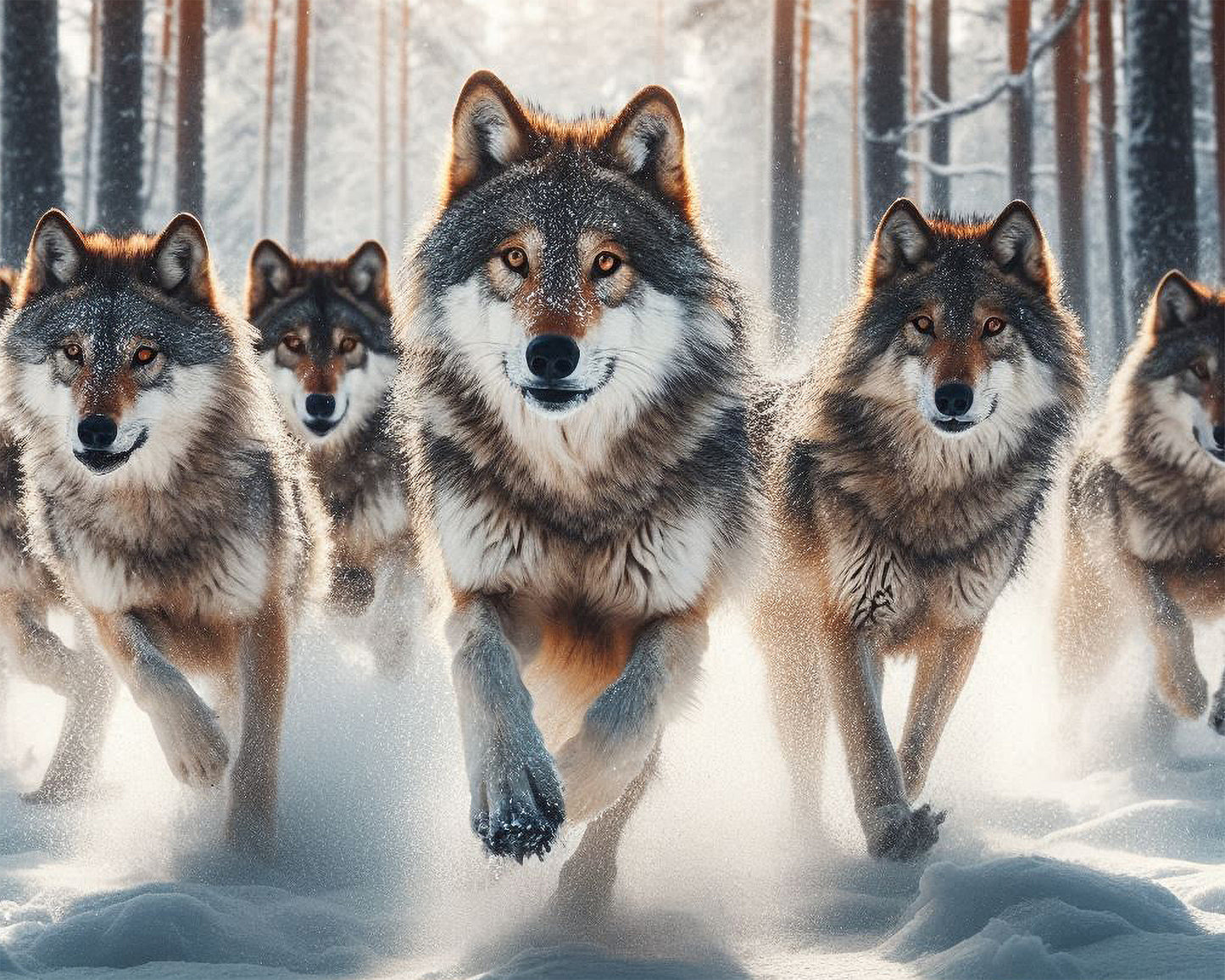 Running with The Wolf Pack