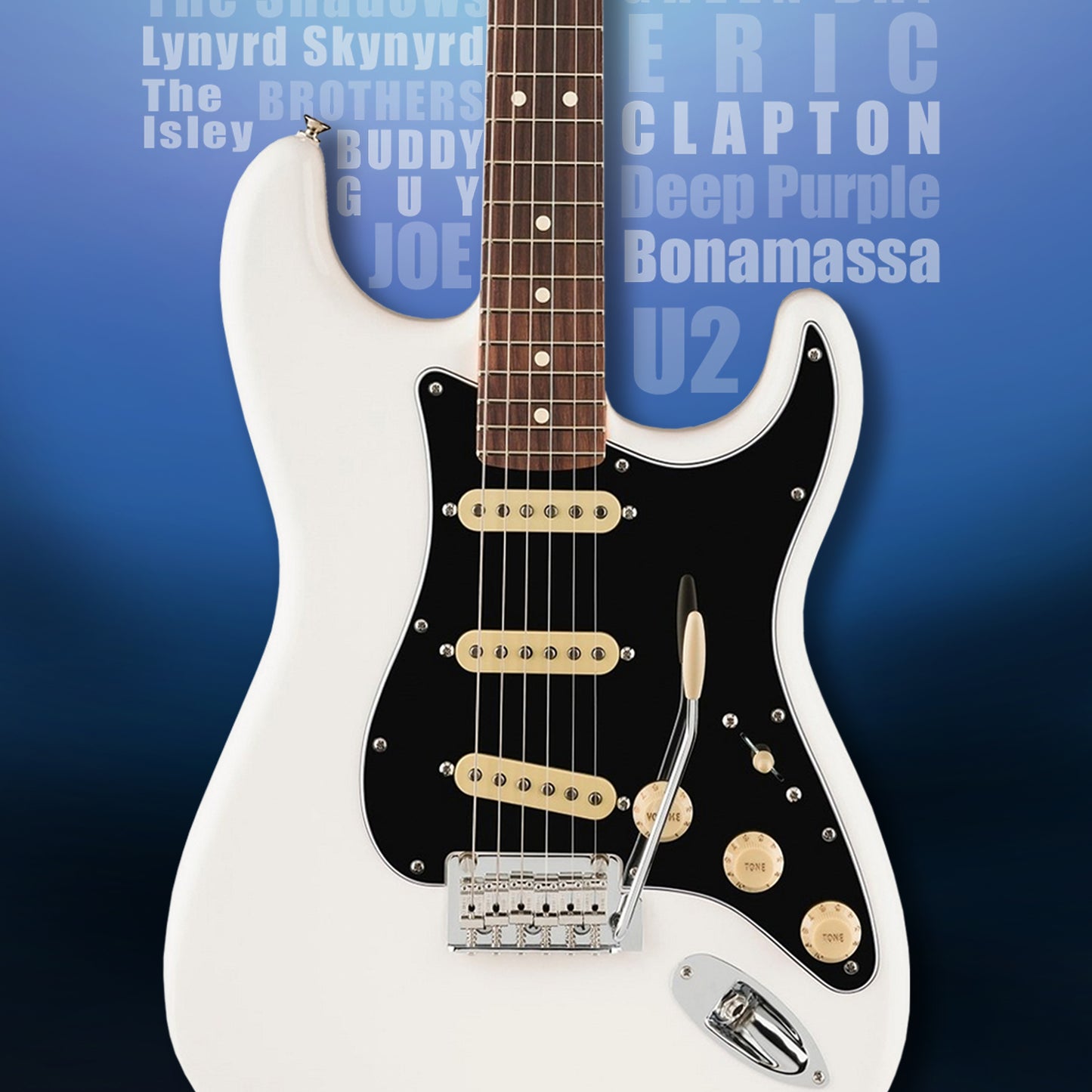 White Stratocaster