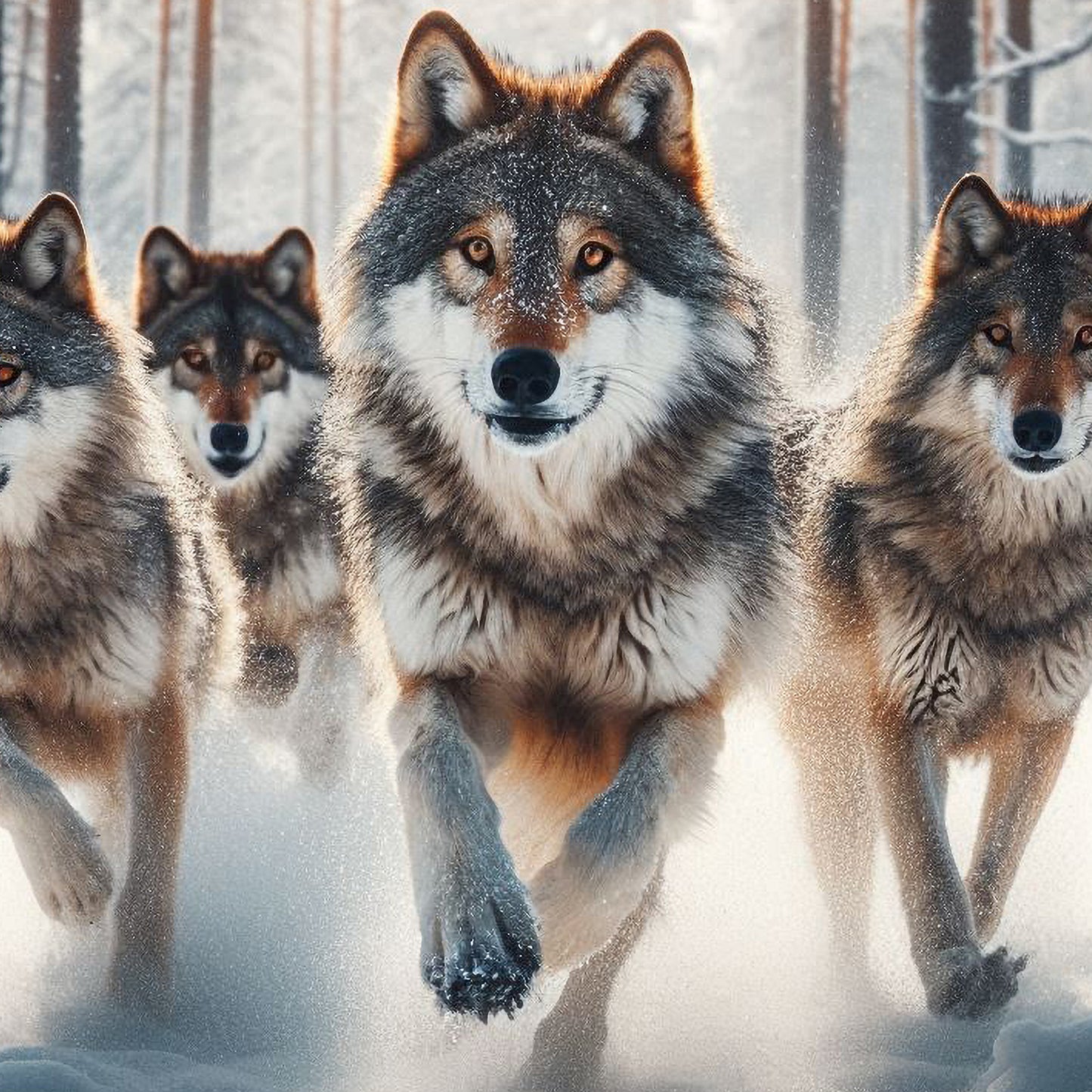 Running with The Wolf Pack