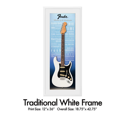 White Stratocaster
